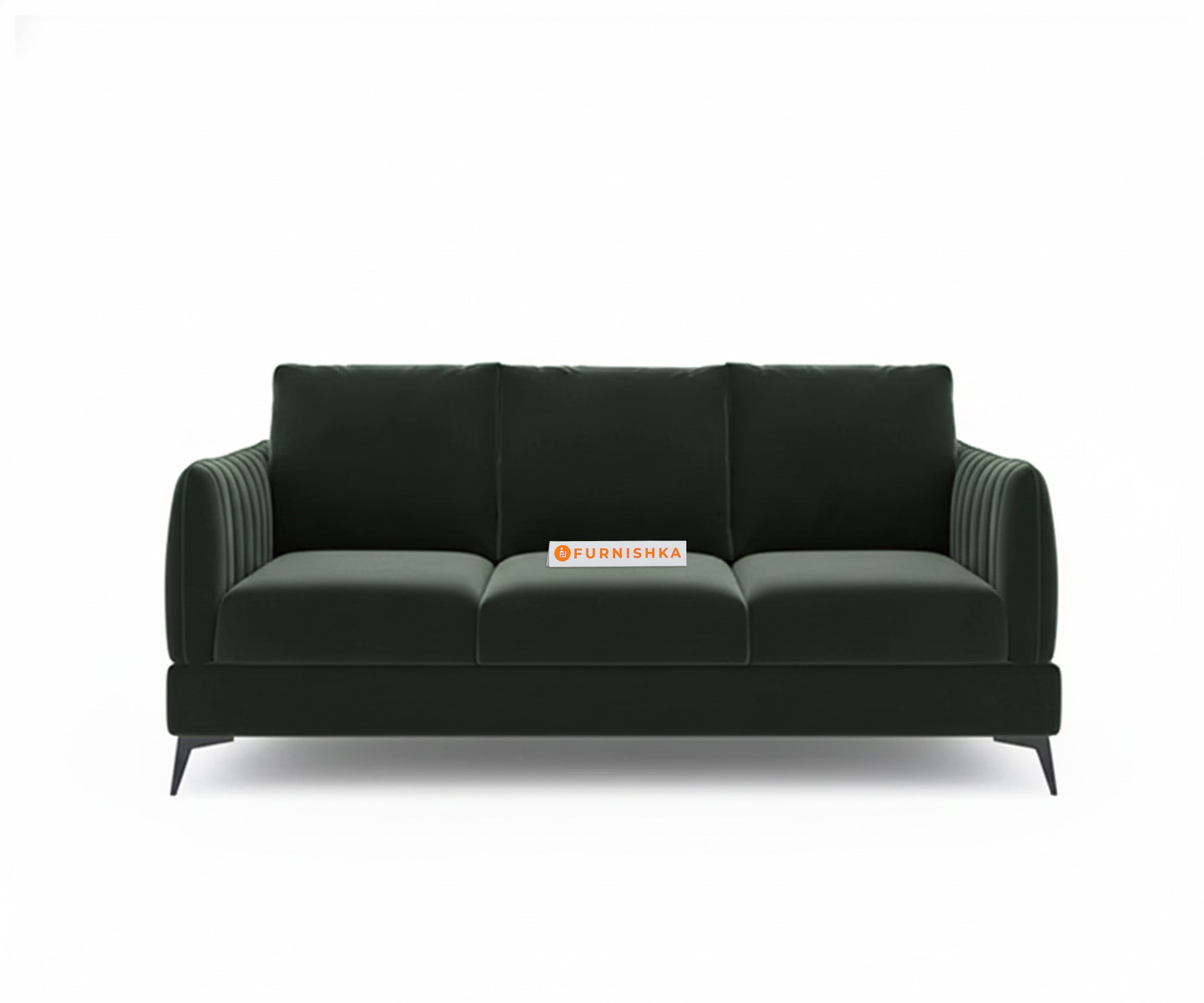 Corbida 3+2 Seater Sofa Set - Pine Green - Furnishka 