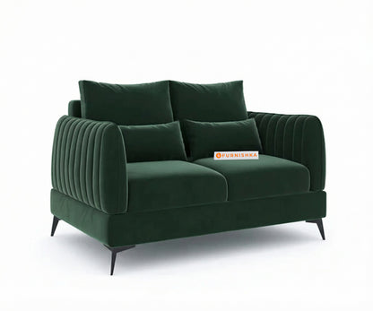 Corbida 3+2 Seater Sofa Set - Pine Green - Furnishka 