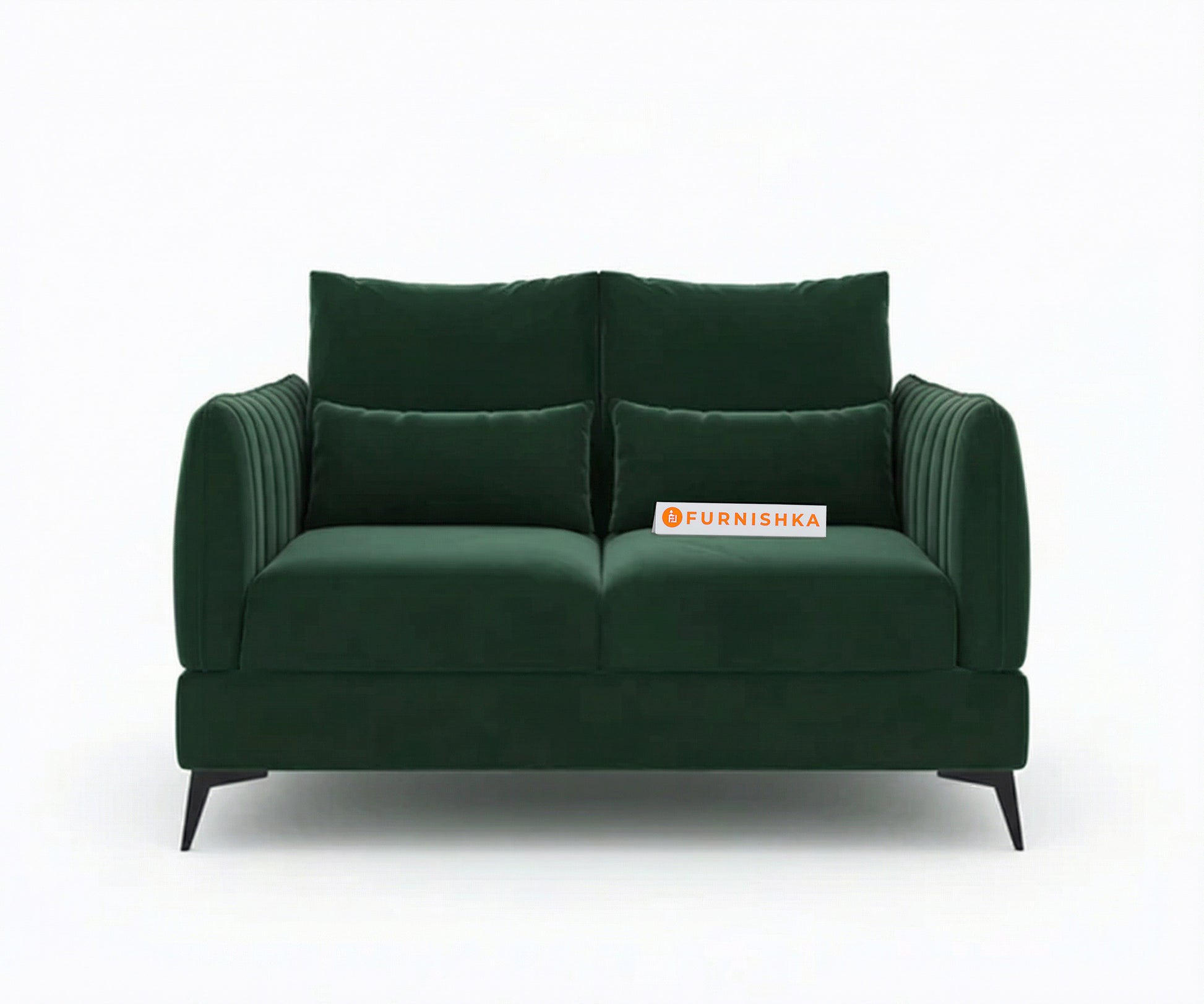 Corbida 3+2 Seater Sofa Set - Pine Green - Furnishka 