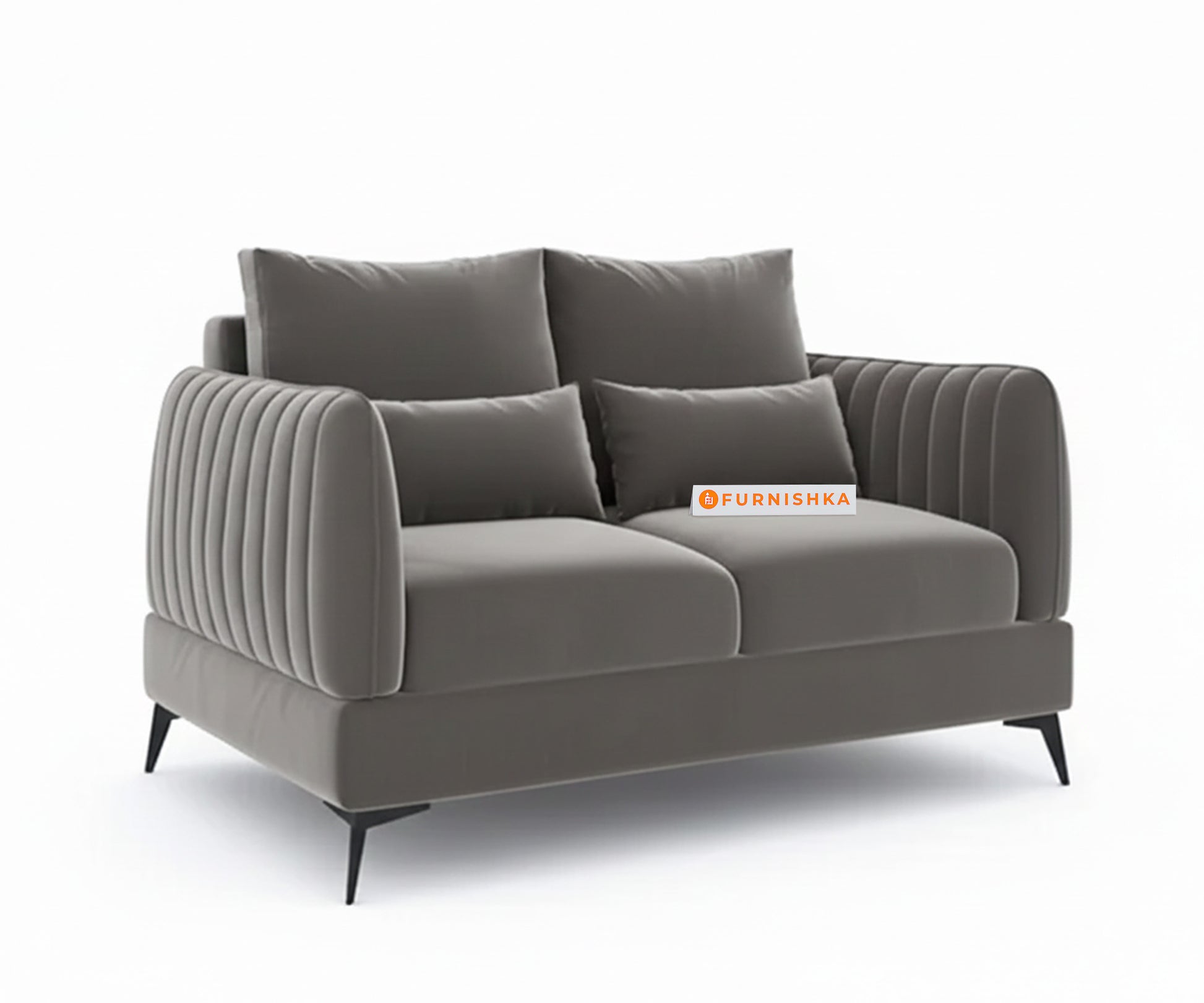Corbida 3+2 Seater Sofa Set -Space Grey - Furnishka 