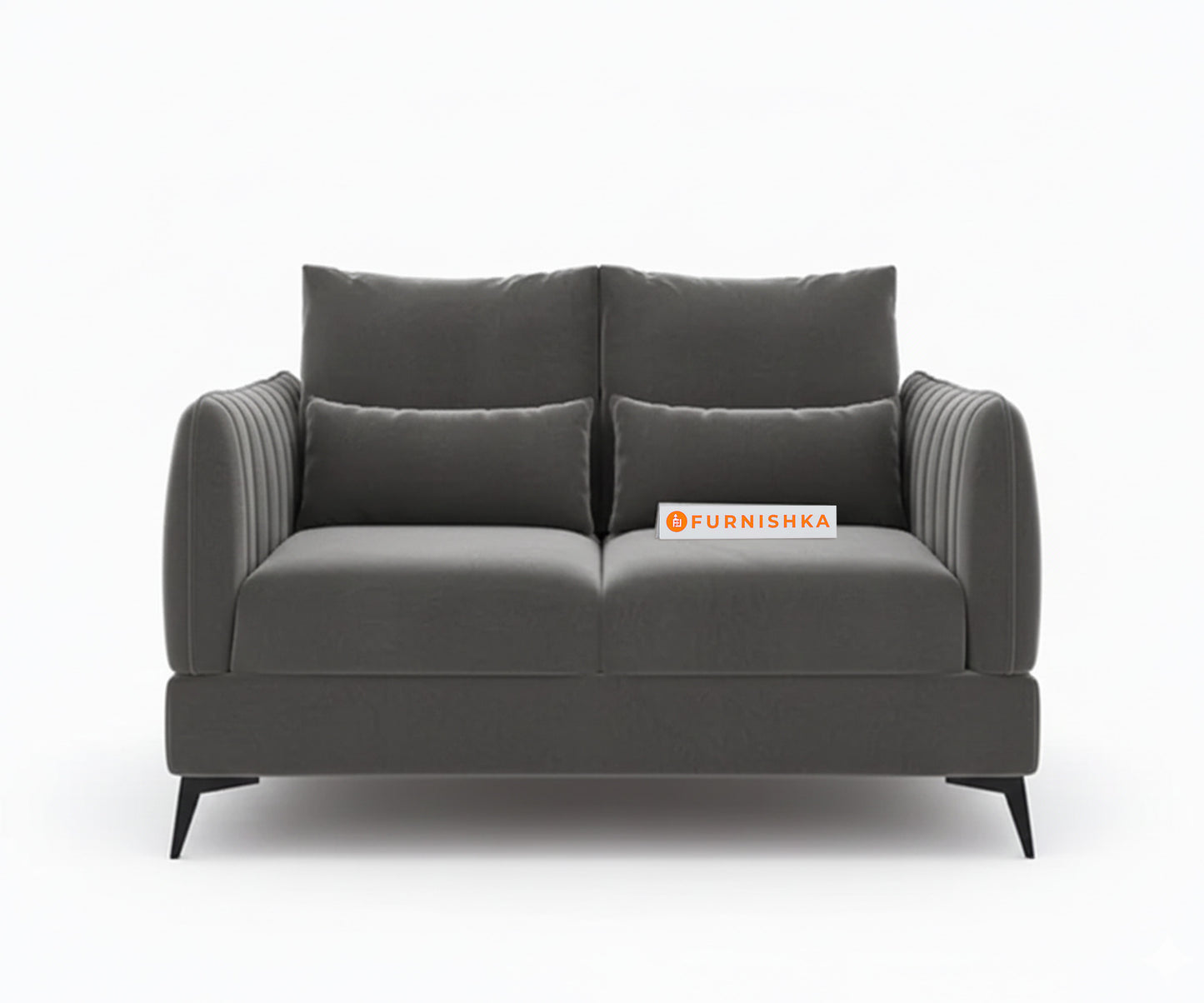 Corbida 3+2 Seater Sofa Set -Space Grey - Furnishka 