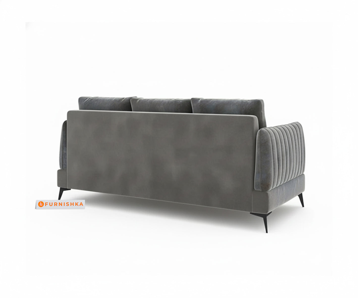 Corbida 3+2 Seater Sofa Set -Space Grey - Furnishka 