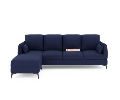 Corbida 3 Seater Sectional Sofa LHS Persian Blue - Furnishka