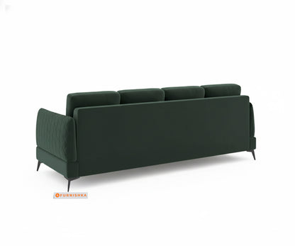 Corbida 3 Seater Sectional Sofa LHS Pine Green - Furnishka
