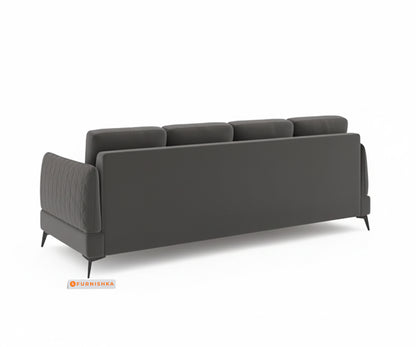 Corbida 3 Seater Sectional Sofa LHS Space Grey - Furnishka