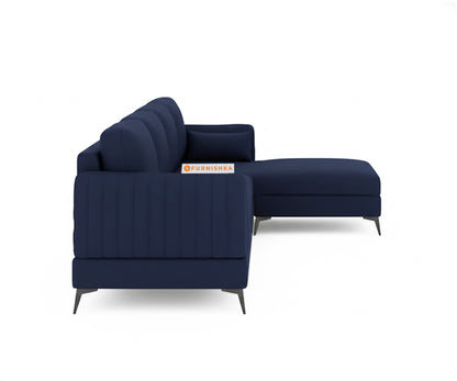 Corbida 3 Seater Sectional Sofa RHS Persian blue - Furnishka