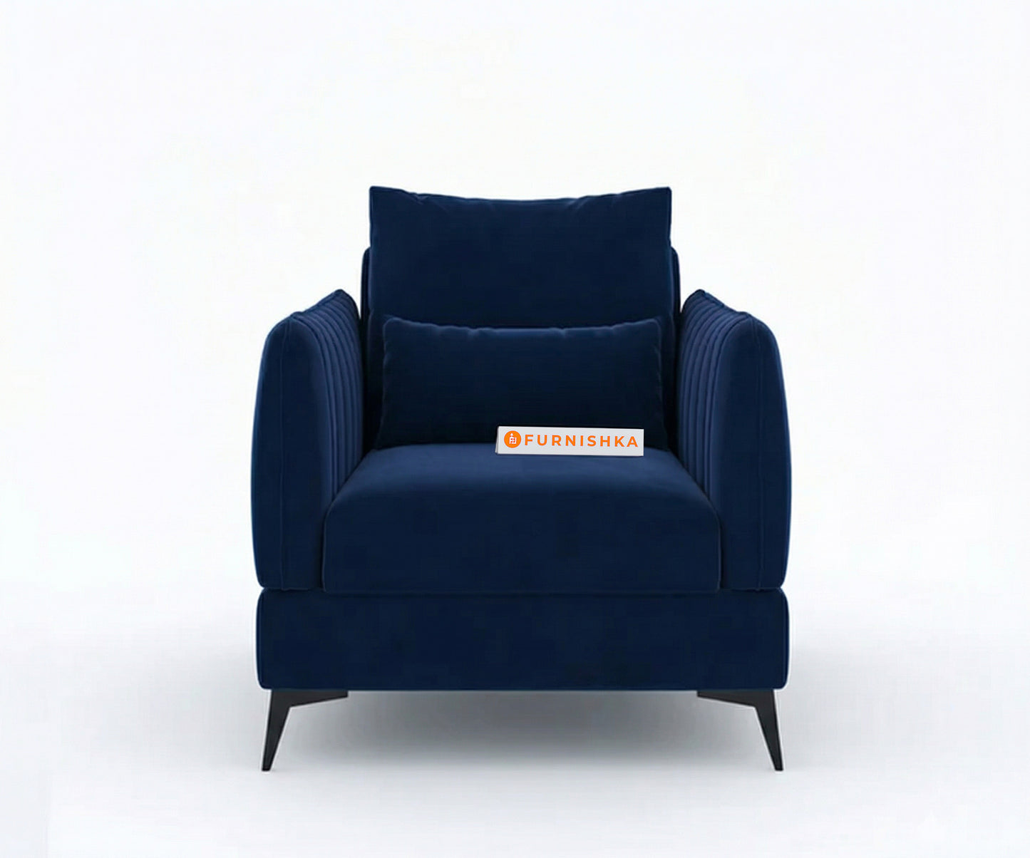 Corbida Sofa 1 Seater  Persian Blue - Furnishka 