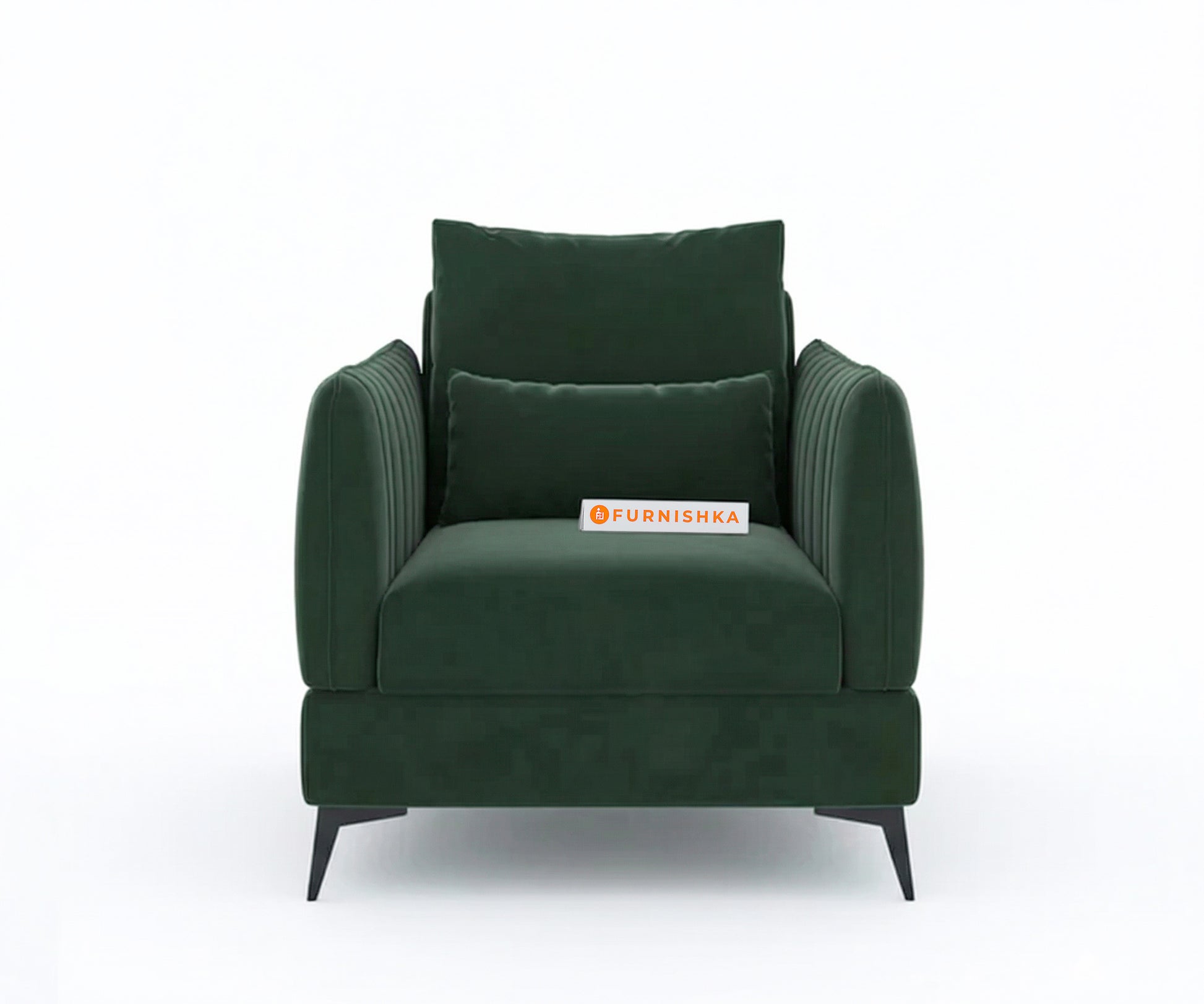 Corbida Sofa 1 Seater Pine Green - Furnishka 