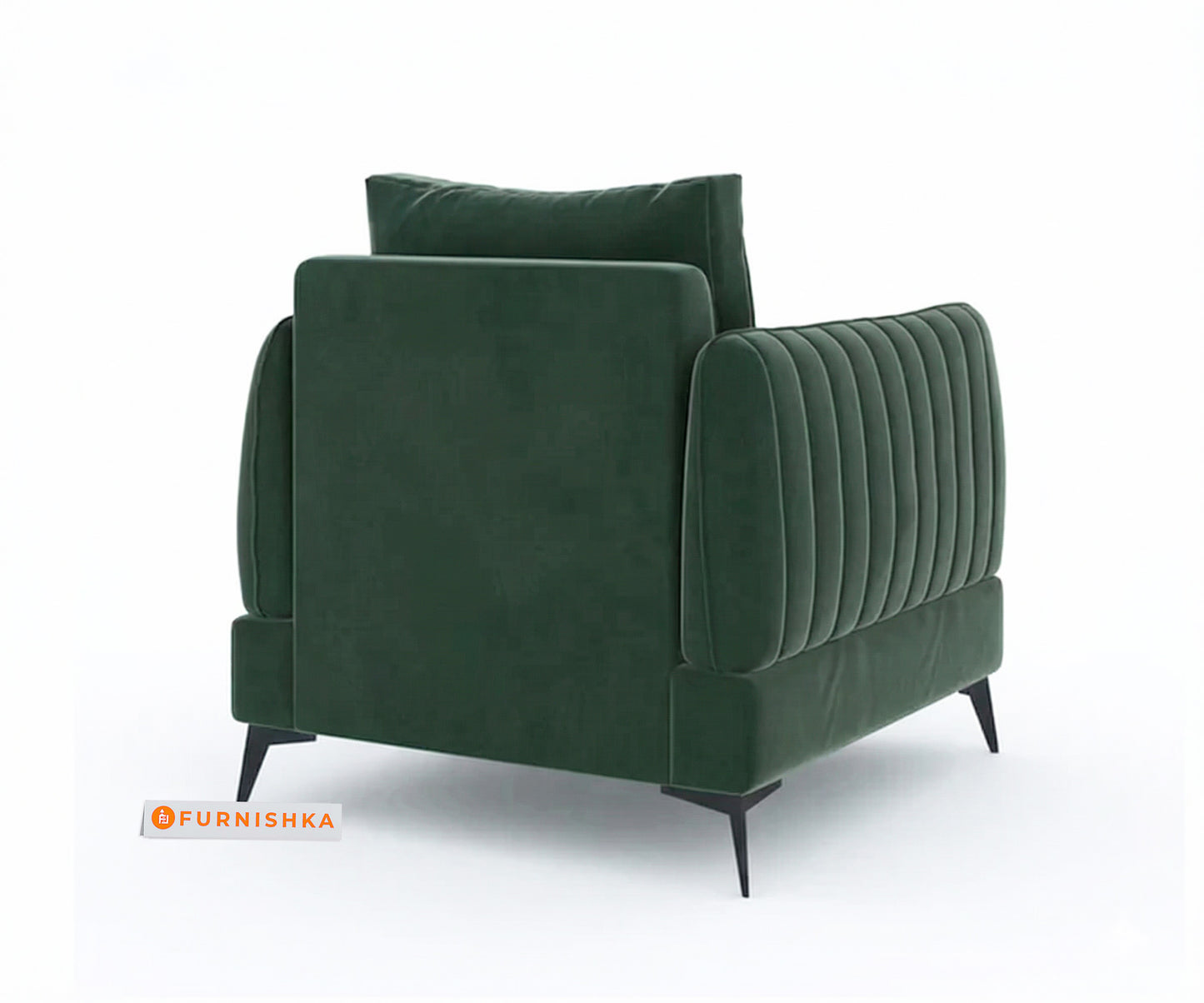 Corbida Sofa 1 Seater Pine Green - Furnishka 