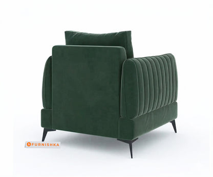 Corbida Sofa 1 Seater Pine Green - Furnishka 