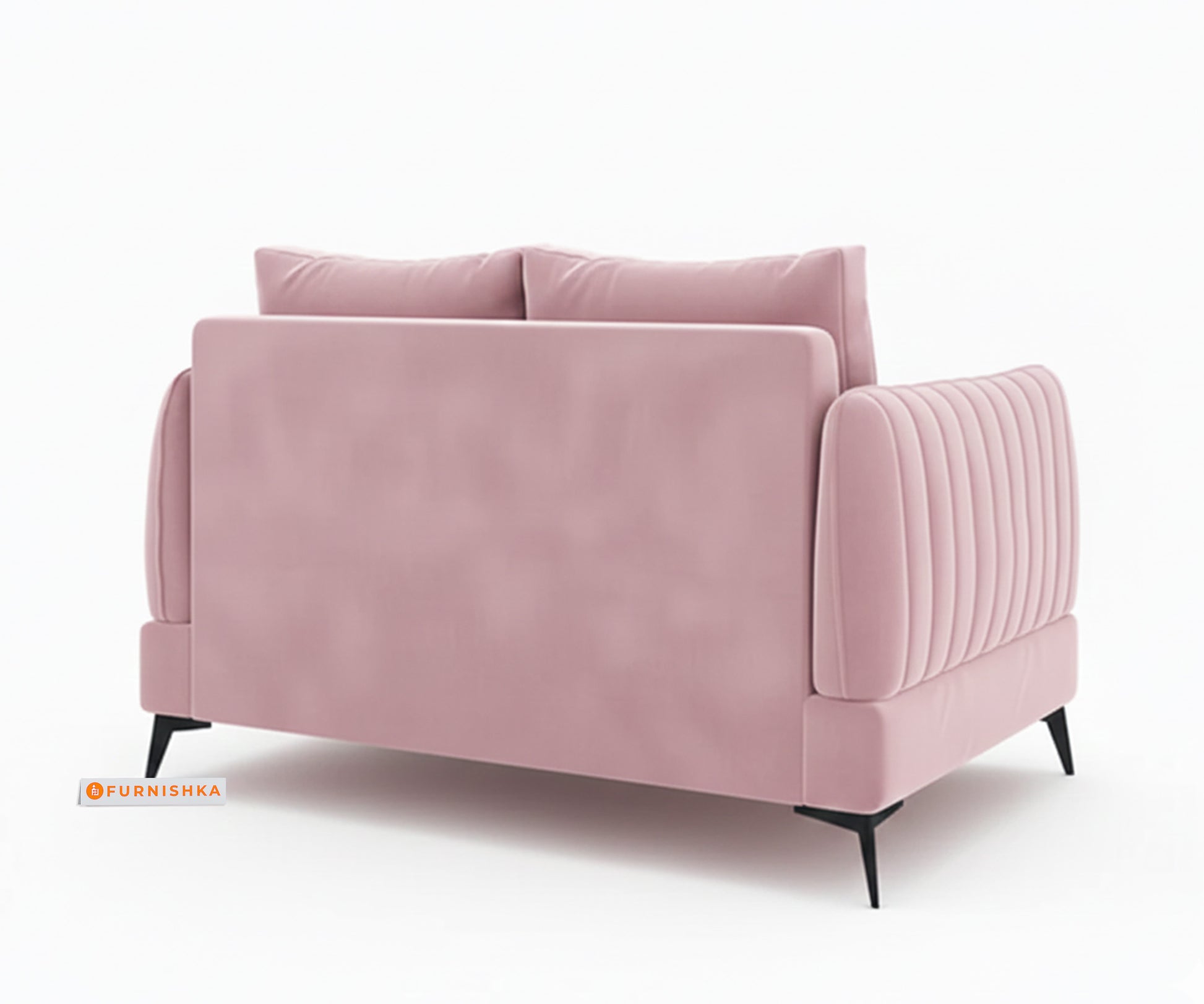 Corbida Sofa 2 Seater Flamingo Pink - Furnishka 