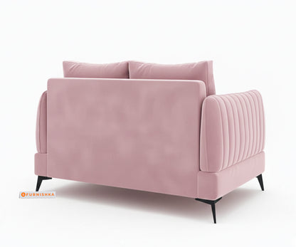 Corbida Sofa 2 Seater Flamingo Pink - Furnishka 