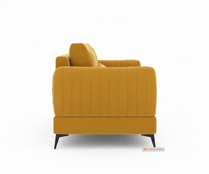 Corbida Sofa 2 Seater  Mustard Yellow - Furnishka 