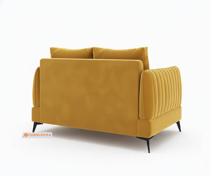 Corbida Sofa 2 Seater  Mustard Yellow - Furnishka 