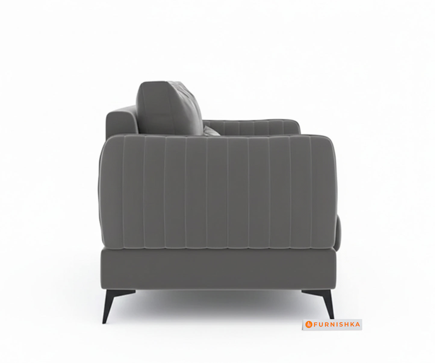Corbida Sofa 2 Seater Space Grey - Furnishka 