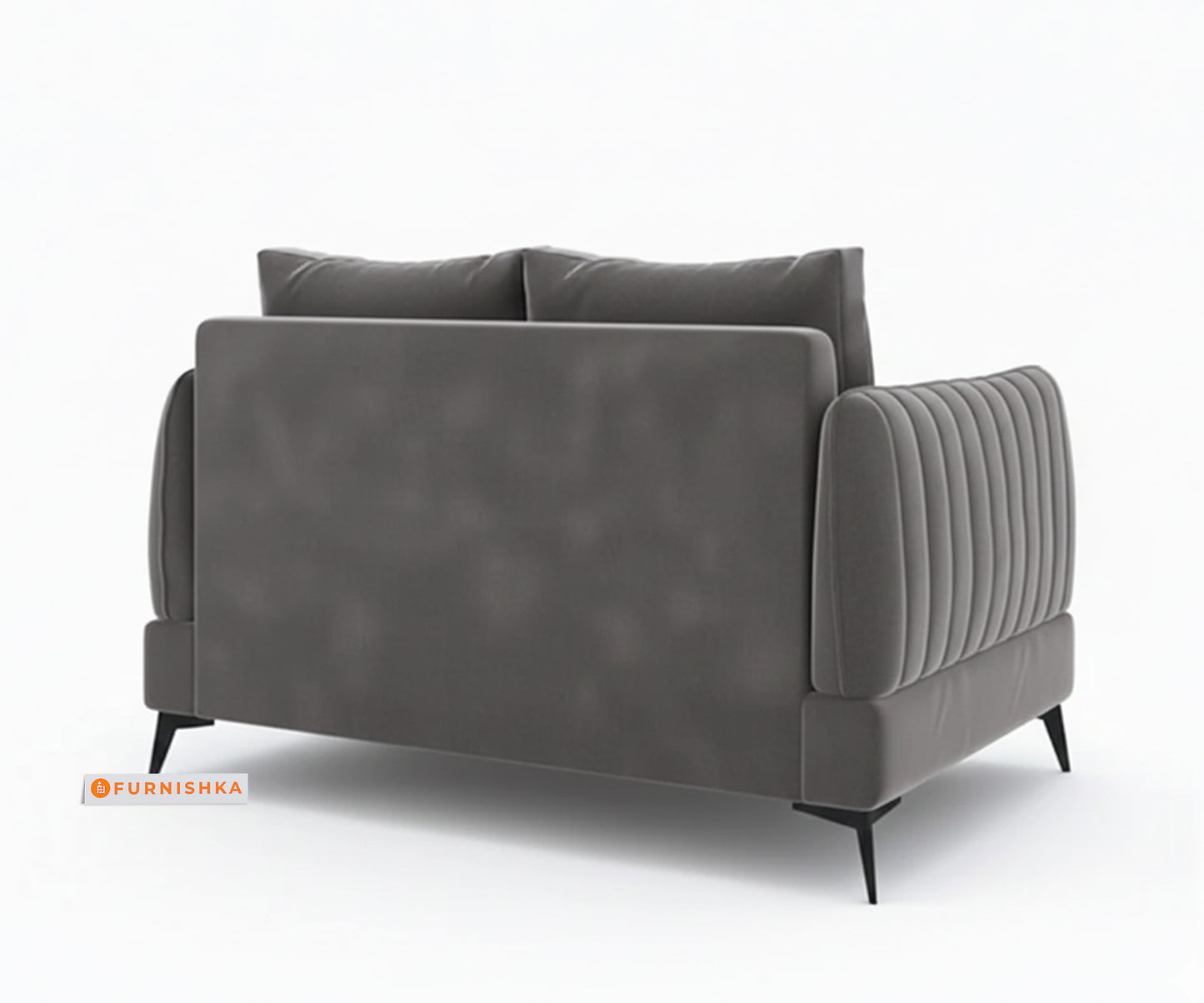 Corbida Sofa 2 Seater Space Grey - Furnishka 