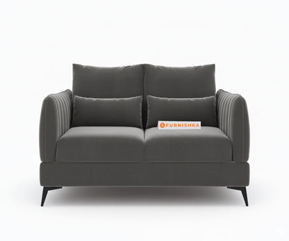 Corbida Sofa 2 Seater Space Grey - Furnishka 