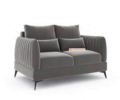 Corbida Sofa 2 Seater Space Grey - Furnishka 