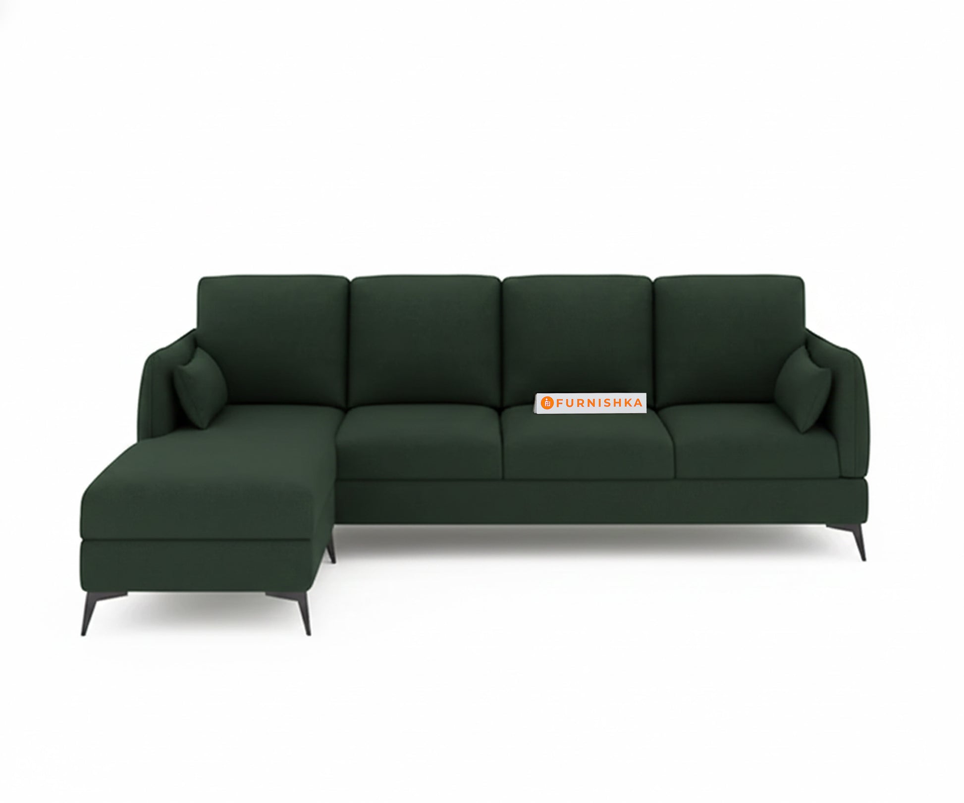 Corbida Sofa 3+L LHS Pine Green - Furnishka 