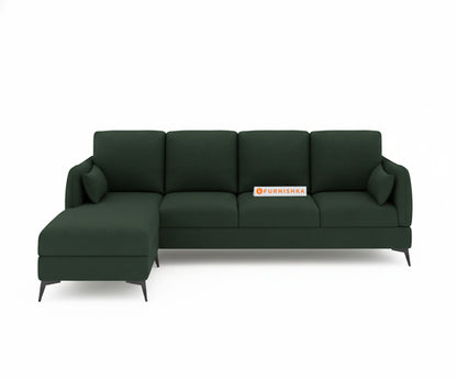 Corbida Sofa 3+L LHS Pine Green - Furnishka 