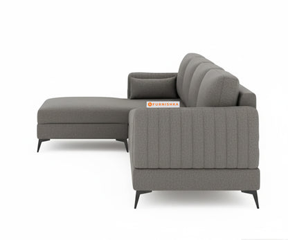 Corbida Sofa 3+L LHS Space Grey - Furnishka 