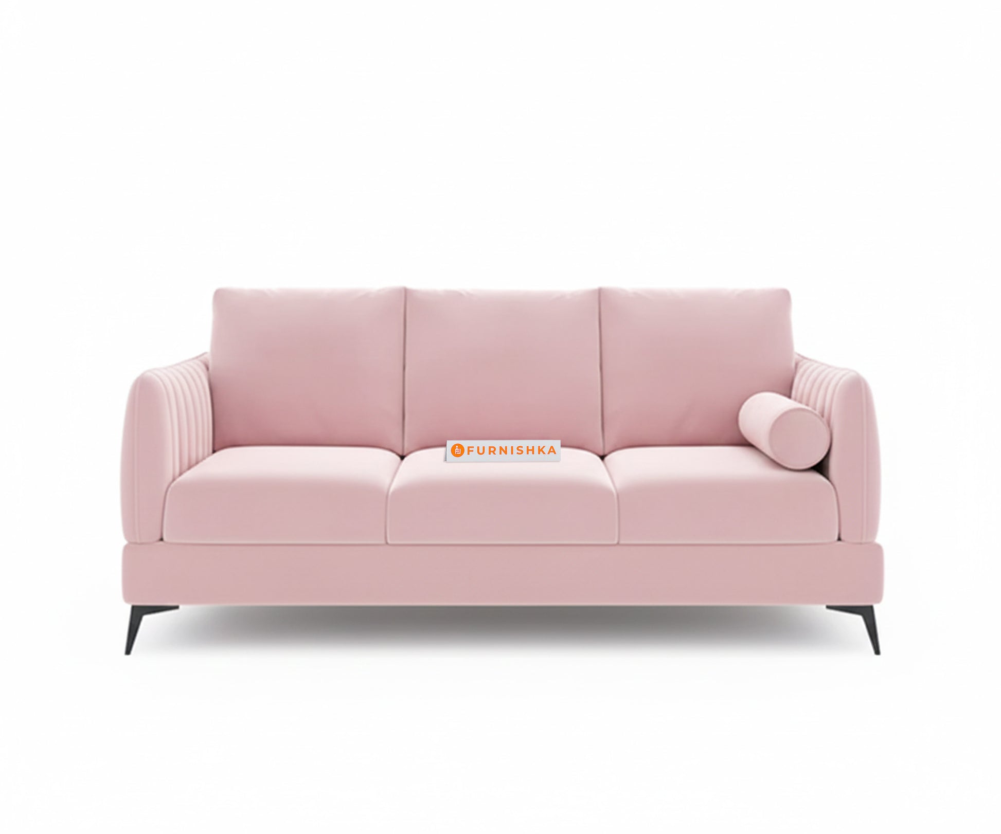 Corbida Sofa 3 Seater Flamingo Pink - Furnishka 