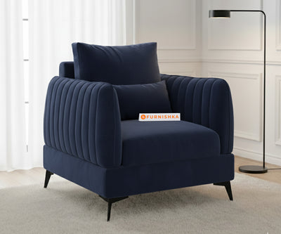 Corbida Sofa 1 Seater  Persian Blue