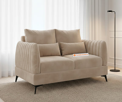 Corbida Sofa 2 Seater Light Beige