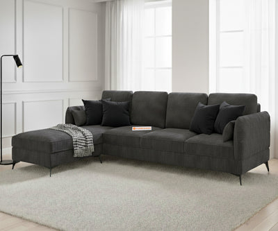 Corbida Sofa 3+L LHS Space Grey