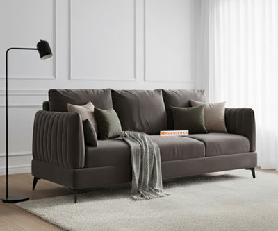 Corbida Sofa 3 Seater Space Grey