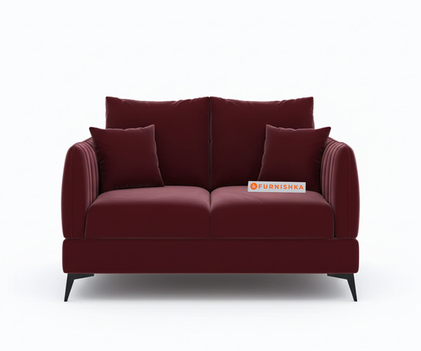 Corbida 3+2 Seater Sofa Set - Red Wine
