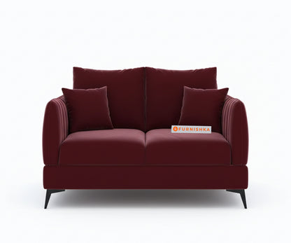 Corbida 3+2 Seater Sofa Set - Red Wine