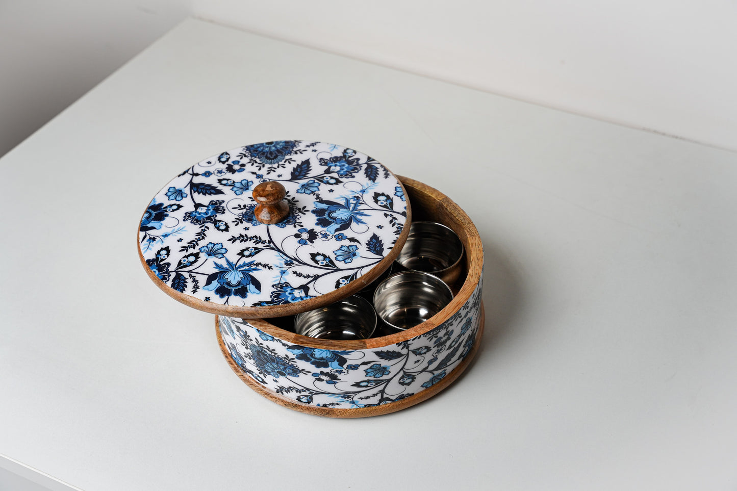 Floral Masala Box - Furnishka 