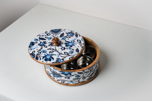 Floral Masala Box - Furnishka 