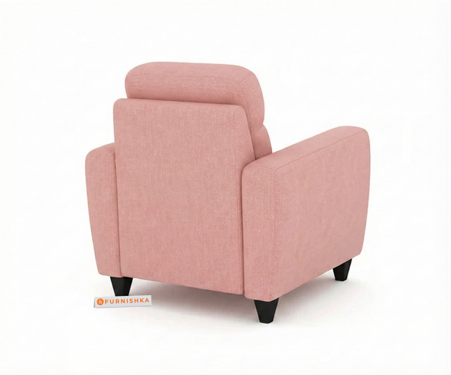 Daina 1 Seater Sofa Flamingo Pink - Furnishka 