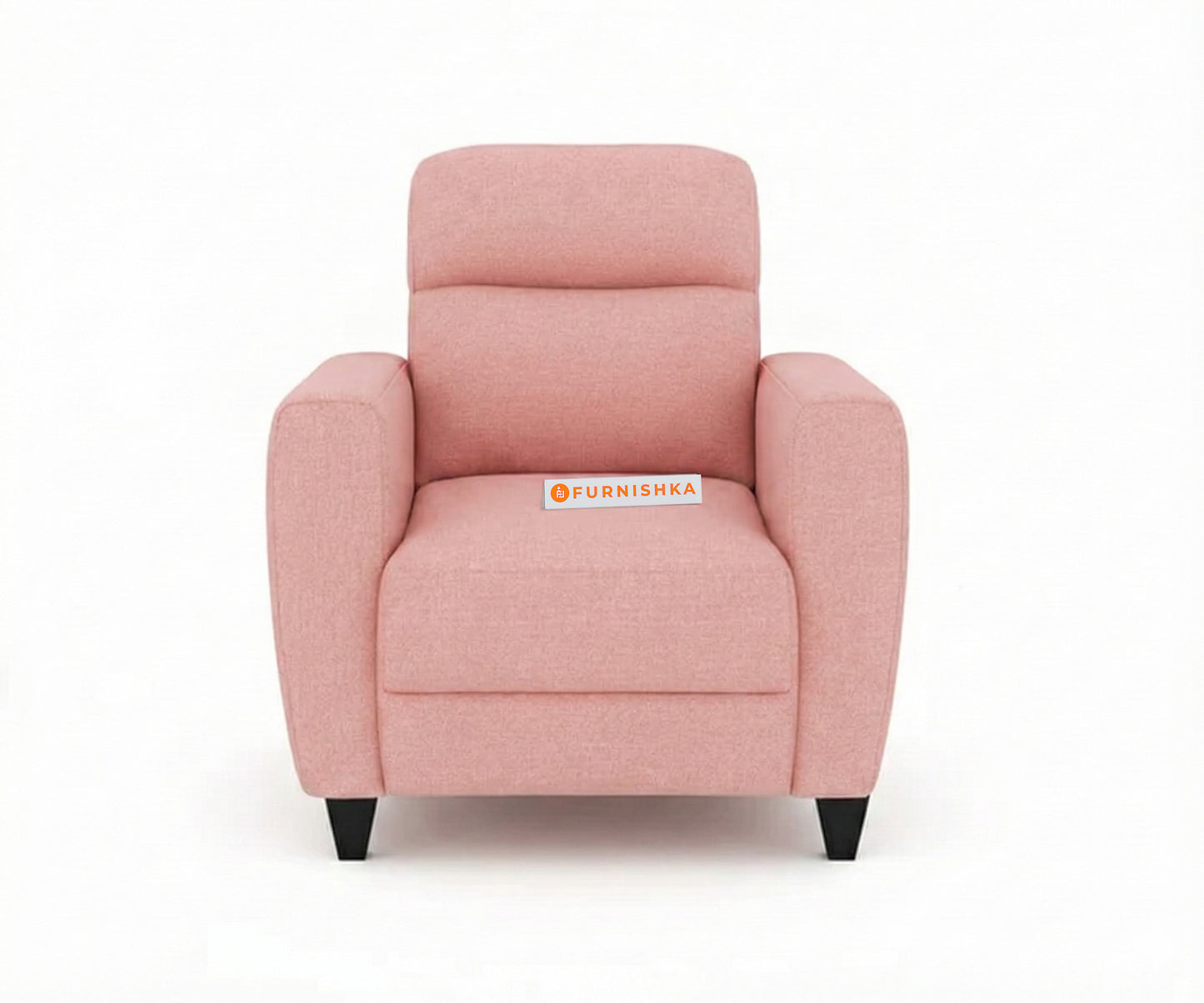 Daina 1 Seater Sofa Flamingo Pink - Furnishka 