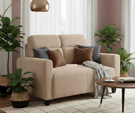 Daina 2 Seater sofa  Light Beige - Furnishka