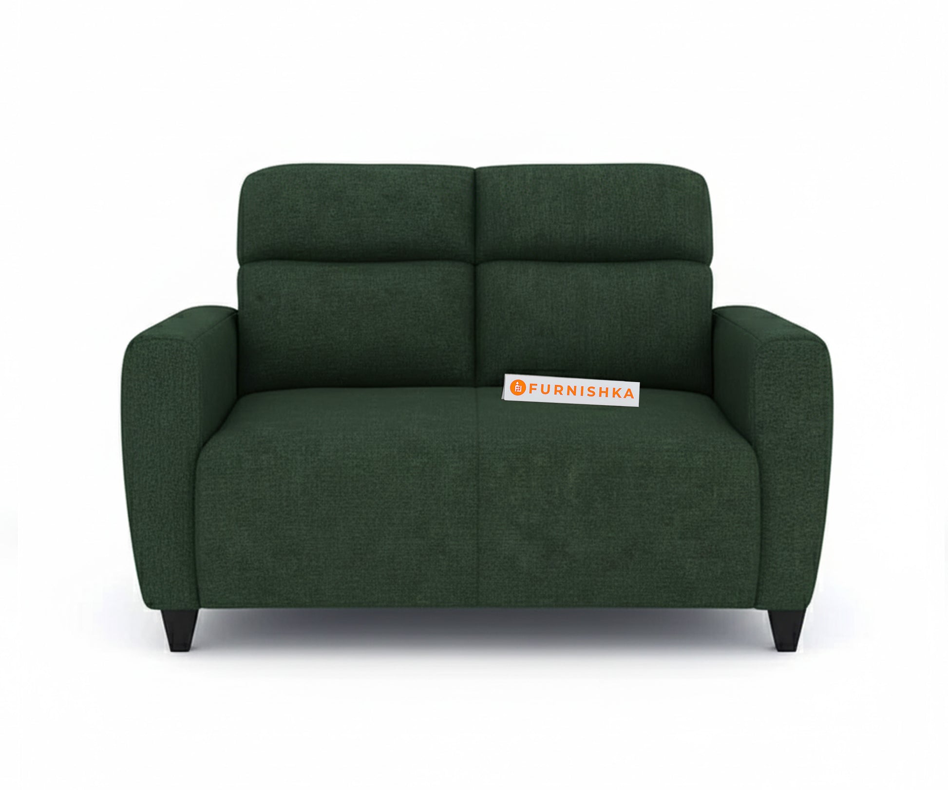 Daina 2 Seater sofa Pine Green - Furnishka 