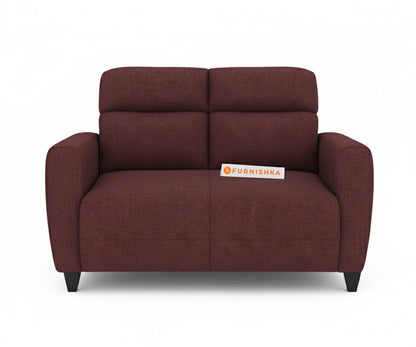 Daina 2 Seater sofa  Red Wine - Furnishka 