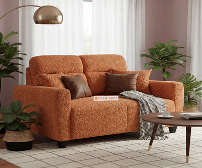 Daina 2 Seater sofa with Anthology Fabric Orange