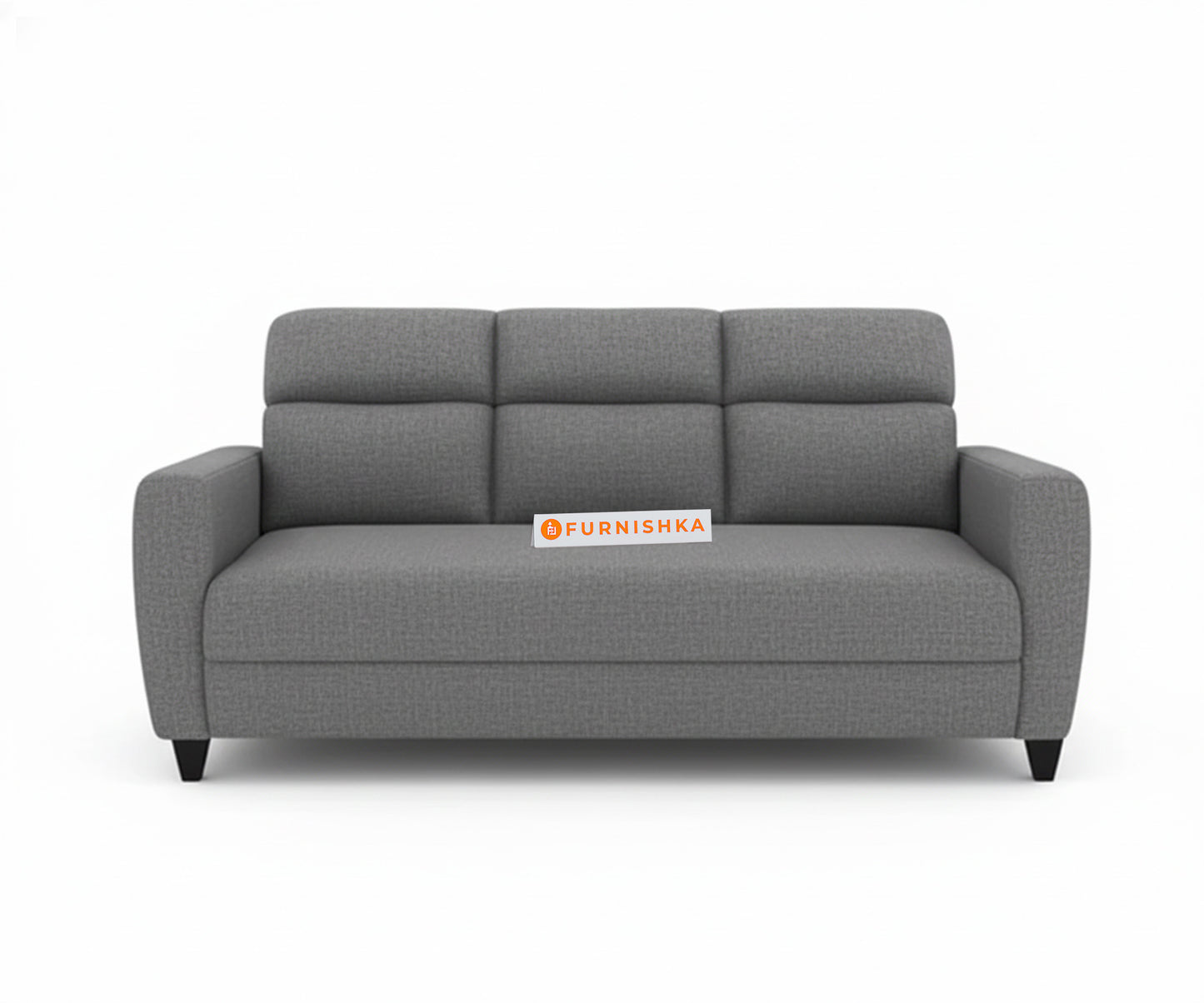 Daina 3+1+1 Seater Sofa Set Space Grey - Furnishka 