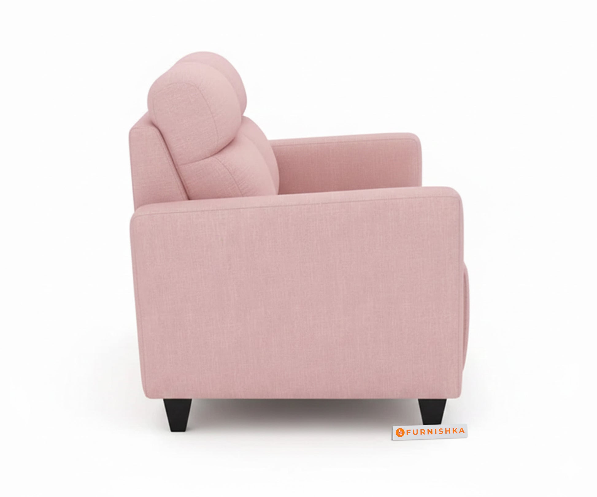 Daina 3+2 Seater Sofa Set Flamingo Pink - Furnishka 