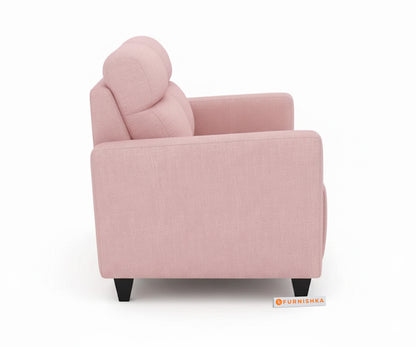Daina 3+2 Seater Sofa Set Flamingo Pink - Furnishka 