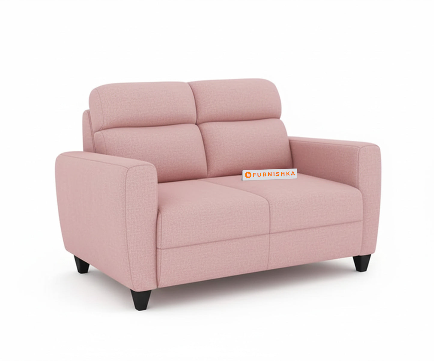 Daina 3+2 Seater Sofa Set Flamingo Pink - Furnishka 
