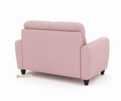 Daina 3+2 Seater Sofa Set Flamingo Pink - Furnishka 