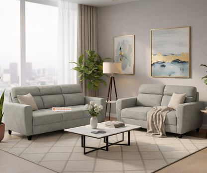 Daina 3+2 Seater Sofa Set Space Grey - Furnishka