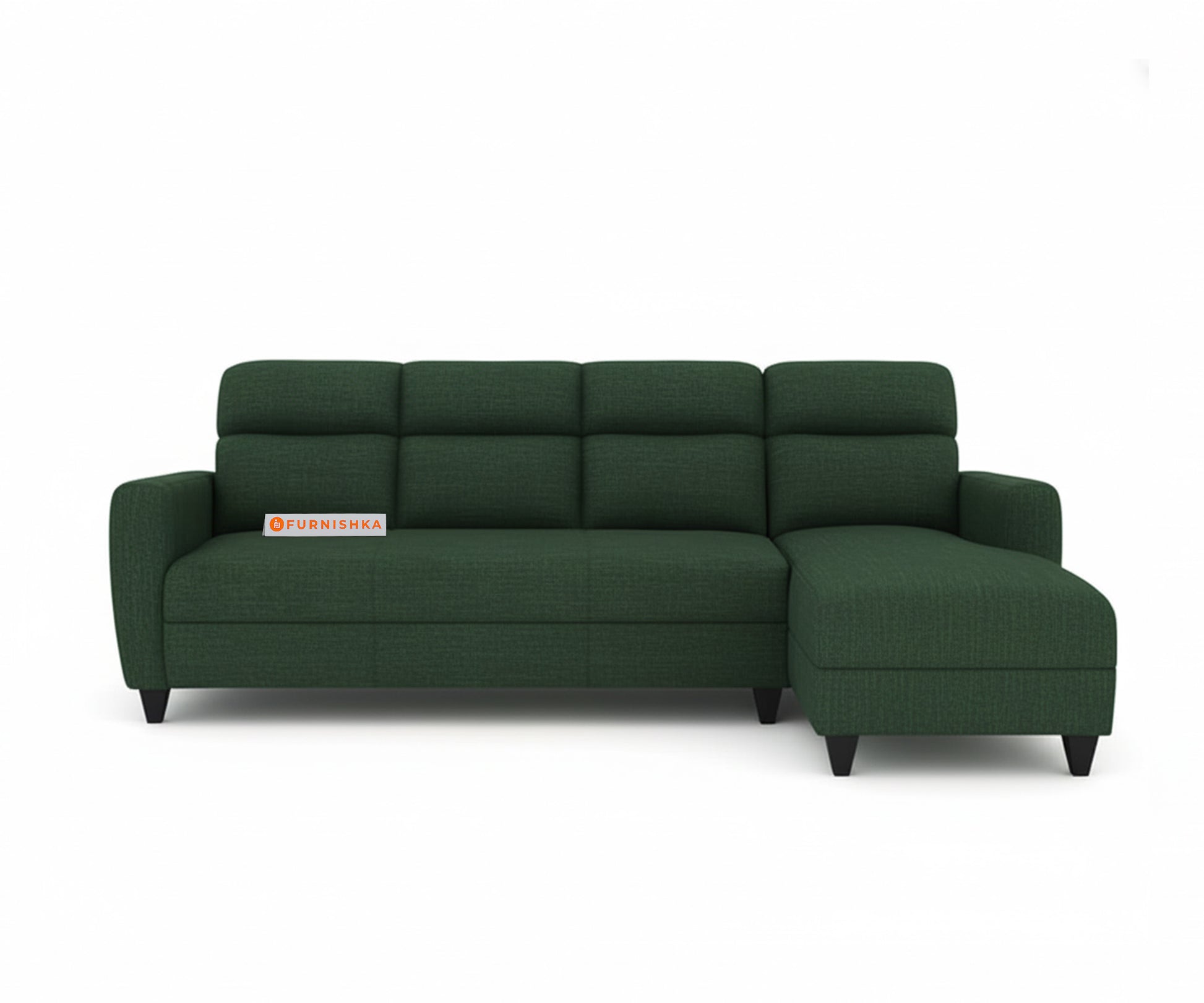 Daina 3 Seater Sectional Sofa- RHS Pine Green - Furnishka