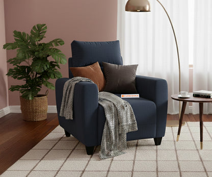 Daina 1 Seater Sofa Persian Blue