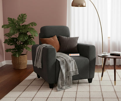 Daina 1 Seater Sofa Trout Space Grey