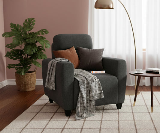 Daina 1 Seater Sofa Trout Space Grey